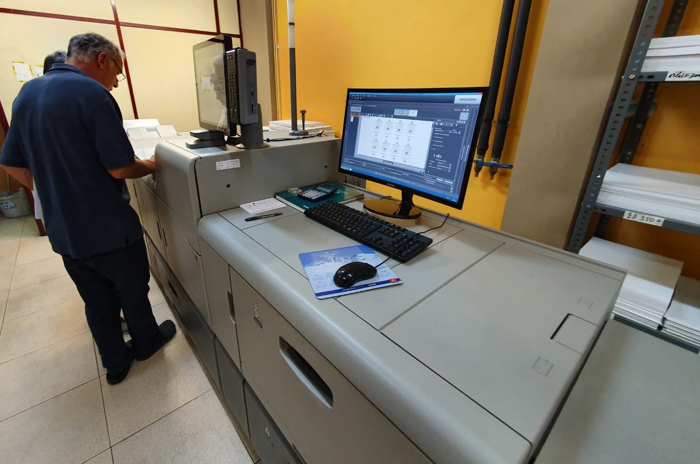 Disposem de màquines d'impressió offset i digital d'última generació a Andorra (No subcontractem)
